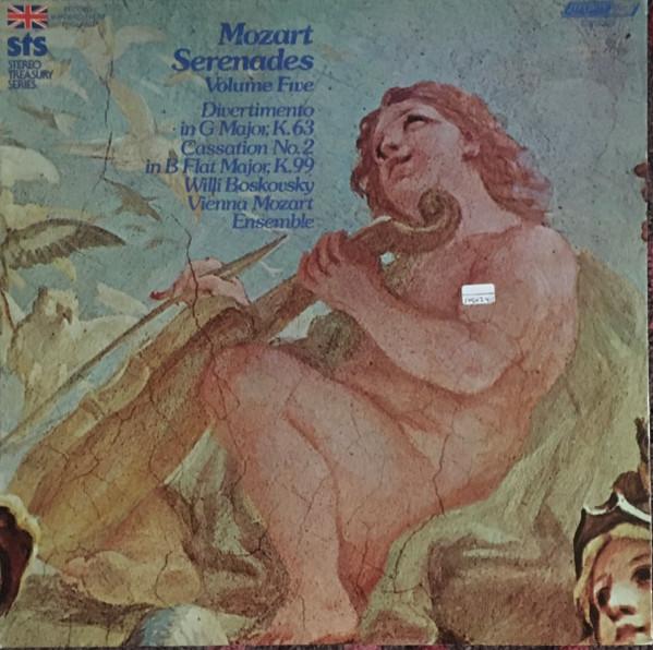 LP Record WILLI BOSKOVSKY, VIENNA MOZART ENSE - Mozart: Serenades Vol. 5 Divertimen STS15302 LONDON 1975 US Classical Used
LP Record WILLI BOSKOVSKY, VIENNA MOZART ENSE - Mozart: Serenades Vol. 5 Divertimen STS15302 LONDON 1975 US Classical Used