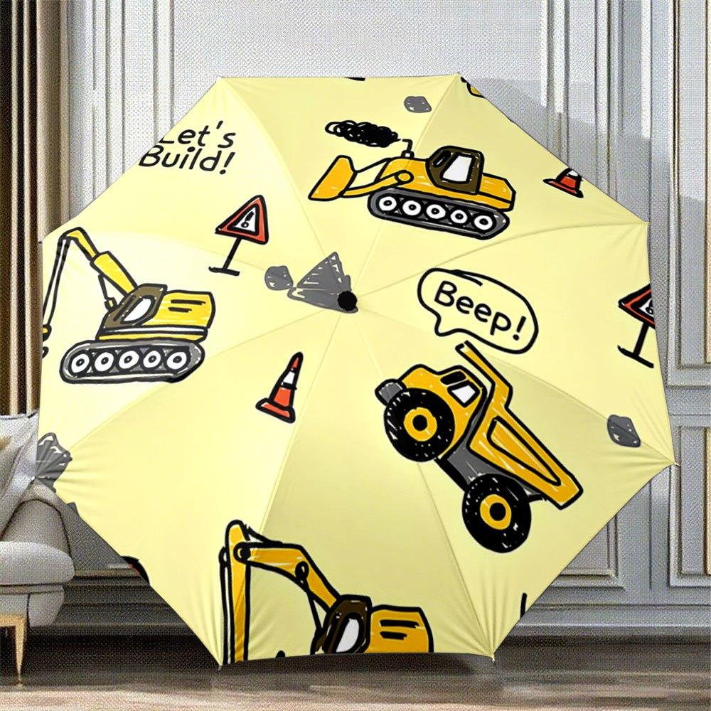 Construction Vehicle Umbrella with Bulldozer Crane Dump Truck Excavator Print - Automatic Open/Close, 8-Rib Heavy Rain Portabl (as the picture,Iron&8K)
Construction Vehicle Umbrella with Bulldozer Crane Dump Truck Excavator Print - Automatic Open/Close, 8-Rib Heavy Rain Portabl (as the picture,Iron&8K)
