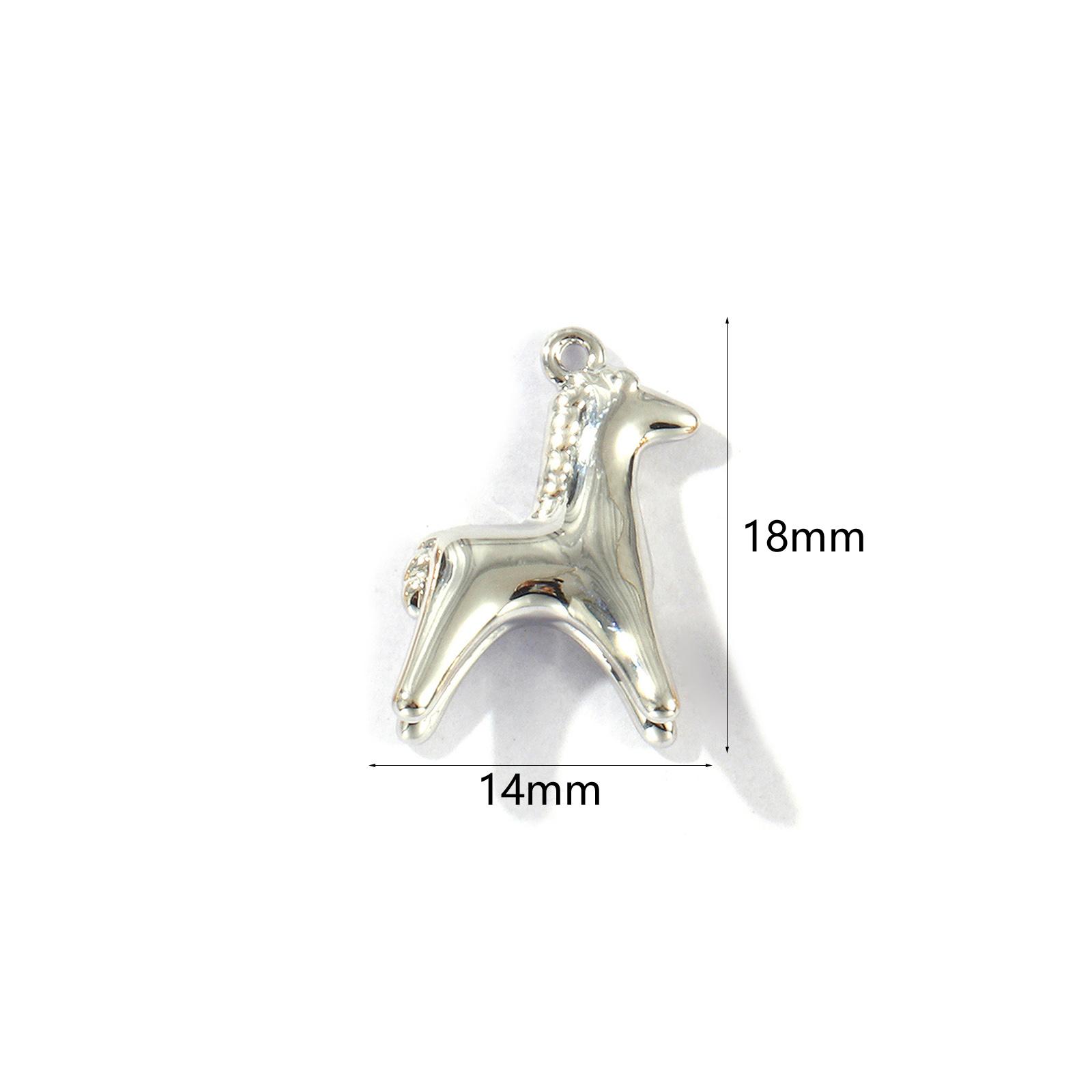 1/2 Piece 2026 New Arrival Brass Charms Gold Plated Cute Horse Animal Pendants For DIY Necklace Bracelet Jewelry Making Findings
1/2 Piece 2026 New Arrival Brass Charms Gold Plated Cute Horse Animal Pendants For DIY Necklace Bracelet Jewelry Making Findings