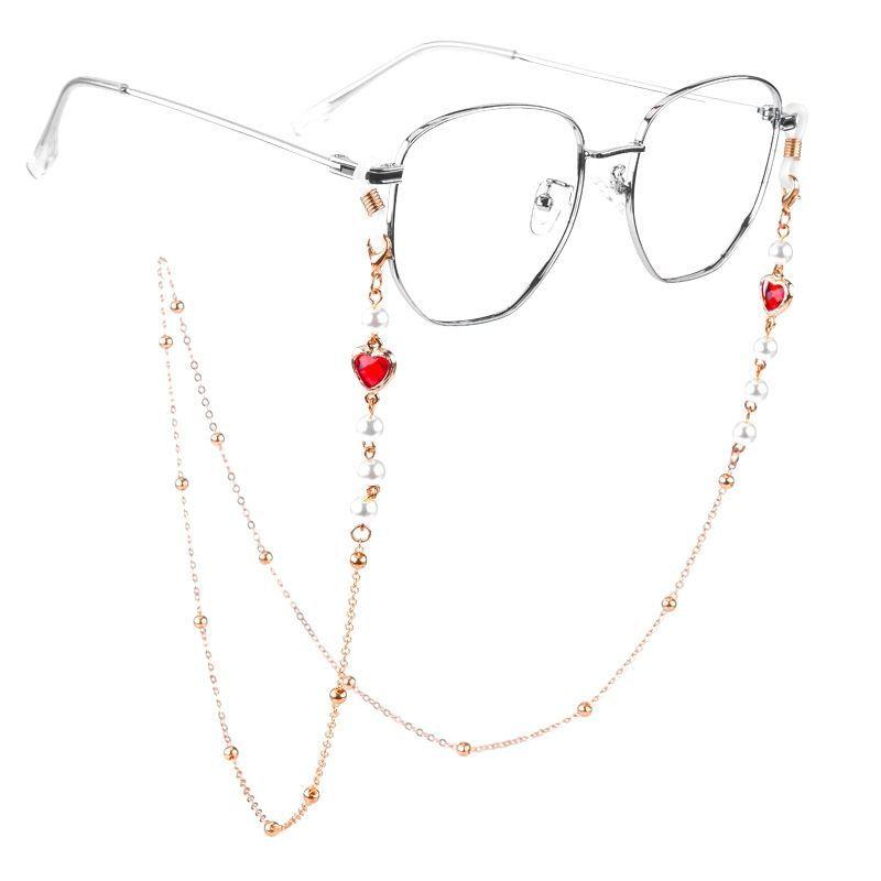 Glasses Chain Neck Retro Stainless Steel Red Love Pearl Sunglasses Chain Lanyard Fashion Women S Sunglasses Chain
Glasses Chain Neck Retro Stainless Steel Red Love Pearl Sunglasses Chain Lanyard Fashion Women S Sunglasses Chain