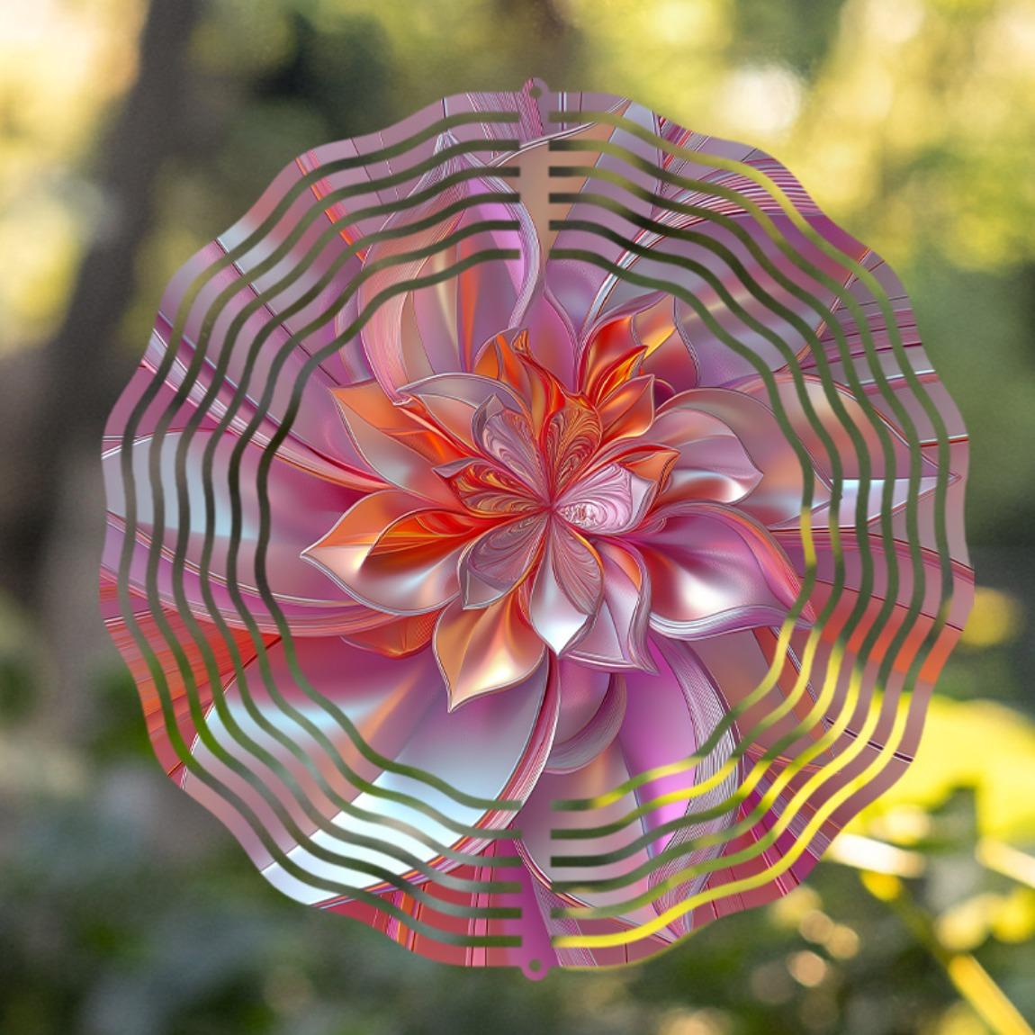 360 Degree Rotating 10 Inch Wind Spinner for Outdoor Garden Decor Hanging Wind Chime Perfect for Spring and Summer Lawn Decoration 01A
360 Degree Rotating 10 Inch Wind Spinner for Outdoor Garden Decor Hanging Wind Chime Perfect for Spring and Summer Lawn Decoration 01A