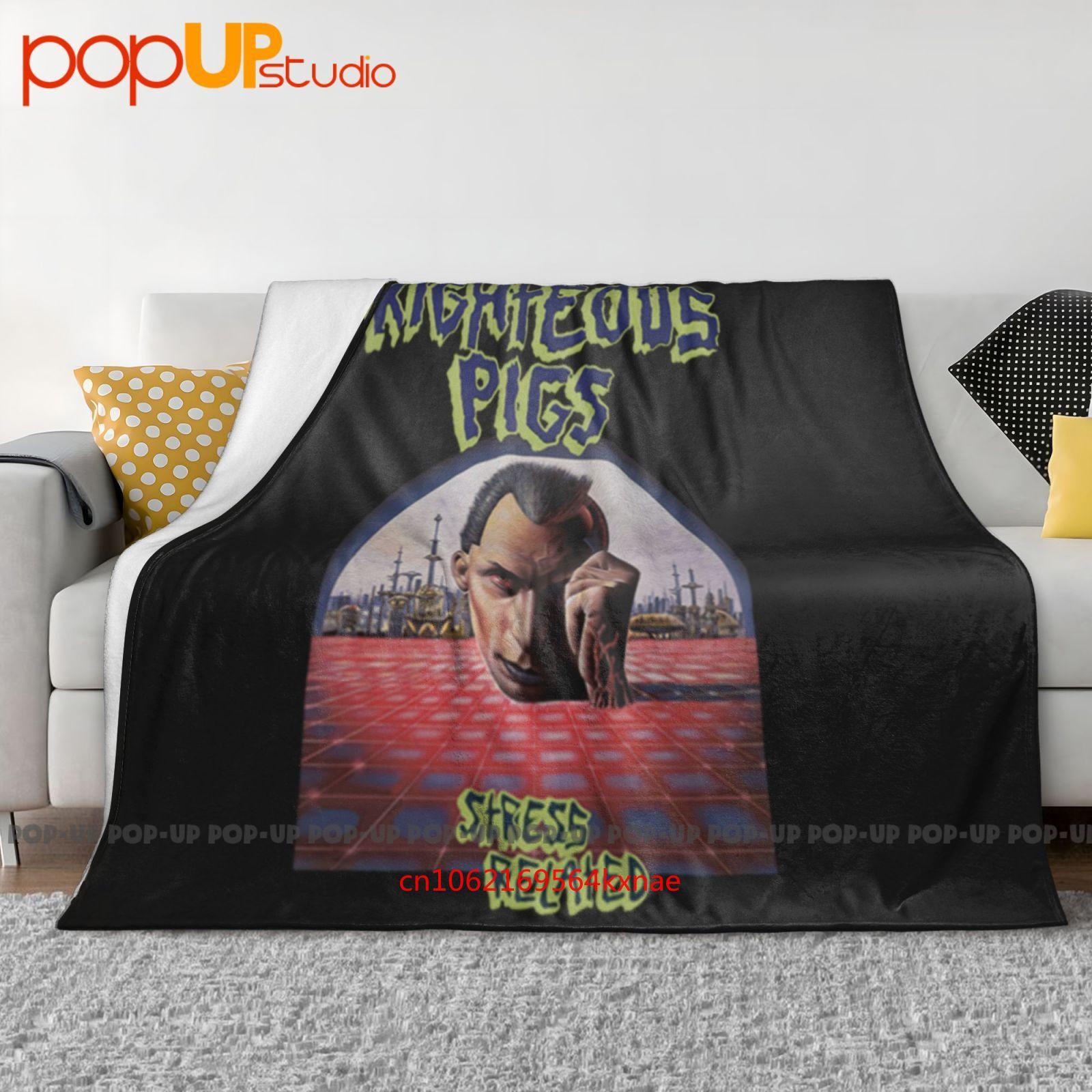 Napalm Death+Righteous Pigs Defecation Terrorizer Carcass Brutal Truth Ultra-Soft Blanket Quilt Winter Sofa Cover Bed Covers 30x40in
Napalm Death+Righteous Pigs Defecation Terrorizer Carcass Brutal Truth Ultra-Soft Blanket Quilt Winter Sofa Cover Bed Covers 30x40in