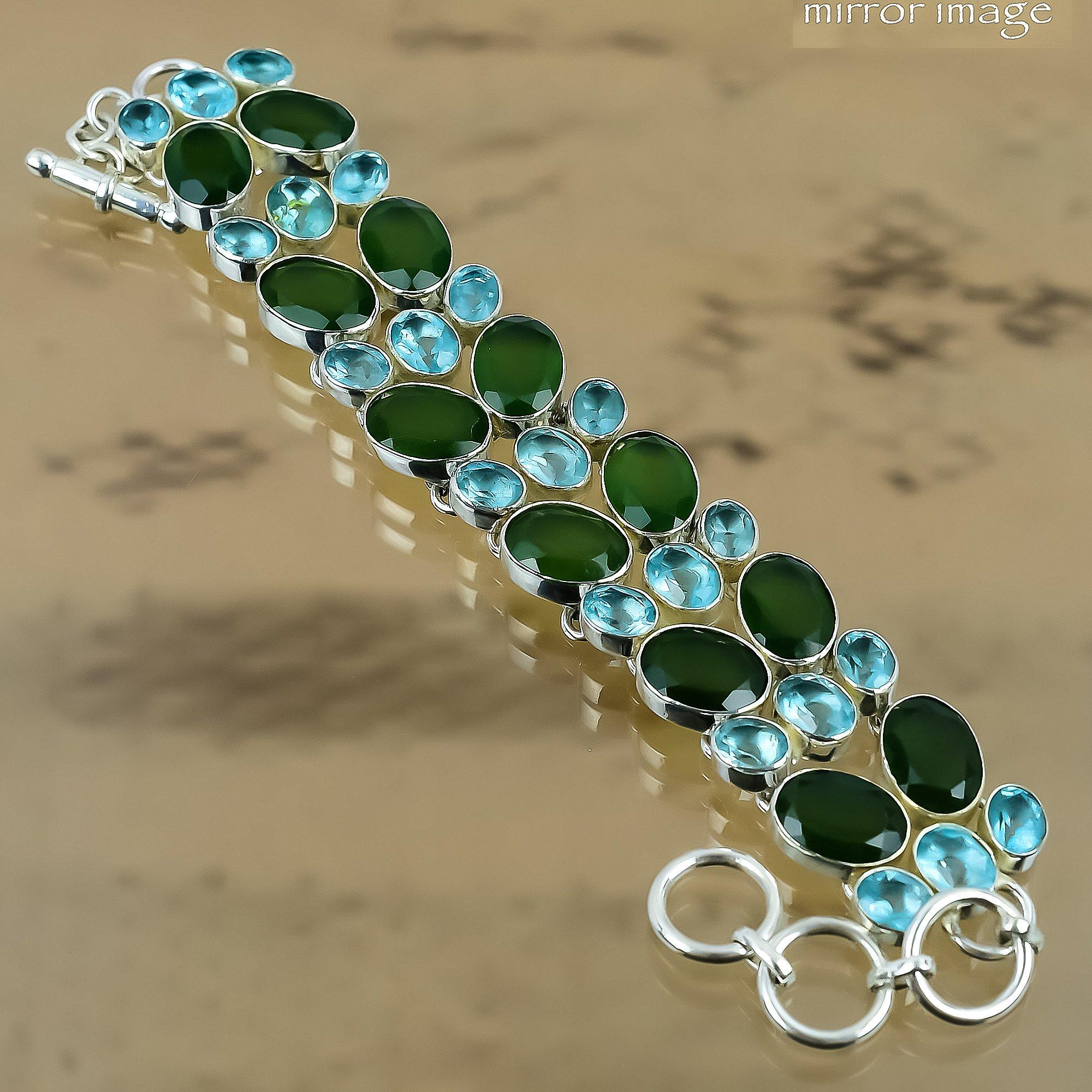 Wedding Gift For Her 925 Silver Natural Green Jade Chain Adjustable Bracelet Adjustable
Wedding Gift For Her 925 Silver Natural Green Jade Chain Adjustable Bracelet Adjustable