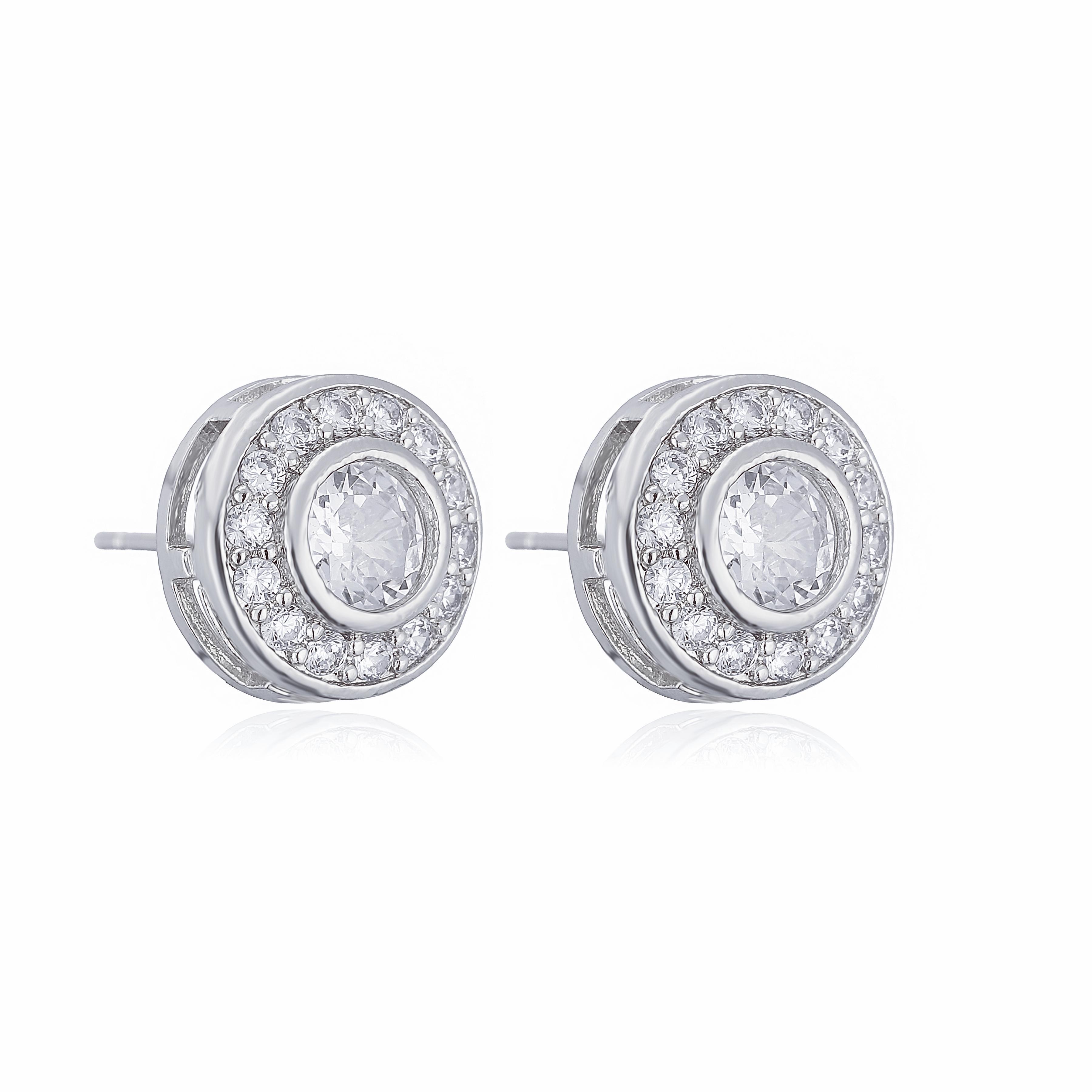 Gold Plated Brass 8.5mm Round CZ Stone Neutral Tennis Necklace/Bracelet/Stud Earrings Hip-Hop Sparkling Fashion Zircon 1 Piece Other
Gold Plated Brass 8.5mm Round CZ Stone Neutral Tennis Necklace/Bracelet/Stud Earrings Hip-Hop Sparkling Fashion Zircon 1 Piece Other