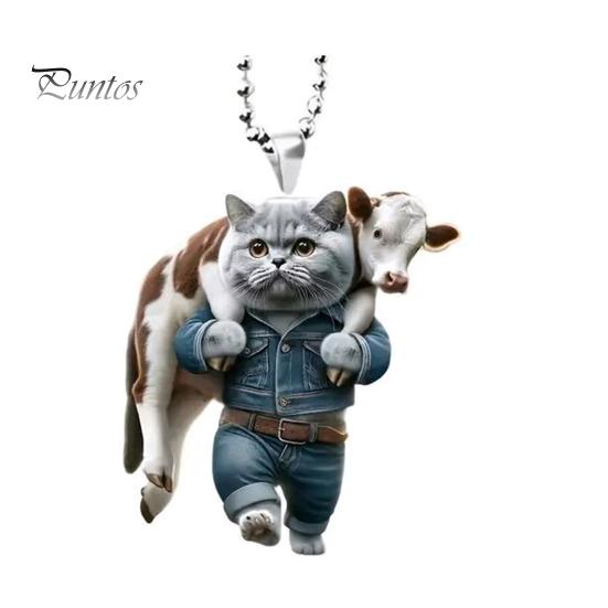 Украшение для зеркала заднего вида автомобиля, симпатичная подвеска в виде кошки, подвесное украшение на рождественскую елку, акриловый декор для рождественской елки, аксессуары для салона автомобиля B
Украшение для зеркала заднего вида автомобиля, симпатичная подвеска в виде кошки, подвесное украшение на рождественскую елку, акриловый декор для рождественской елки, аксессуары для салона автомобиля B