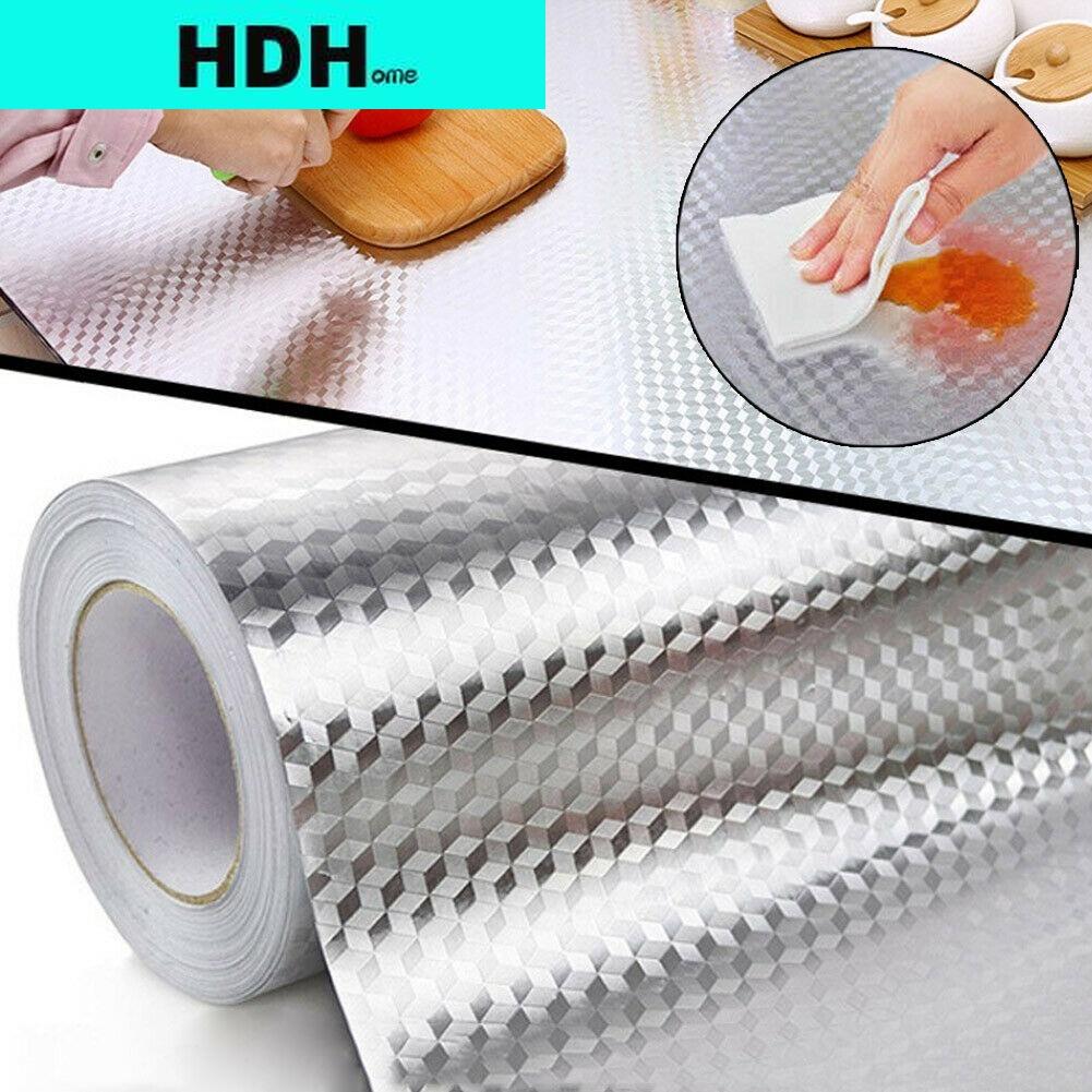 HDHome Кухня Маслостойкие Водонепроницаемые Наклейки Алюминиевая Фольга Кухонная Плита Шкаф Самоклеящиеся Настенные Наклейки DIY Обои 1mx40cm
HDHome Кухня Маслостойкие Водонепроницаемые Наклейки Алюминиевая Фольга Кухонная Плита Шкаф Самоклеящиеся Настенные Наклейки DIY Обои 1mx40cm