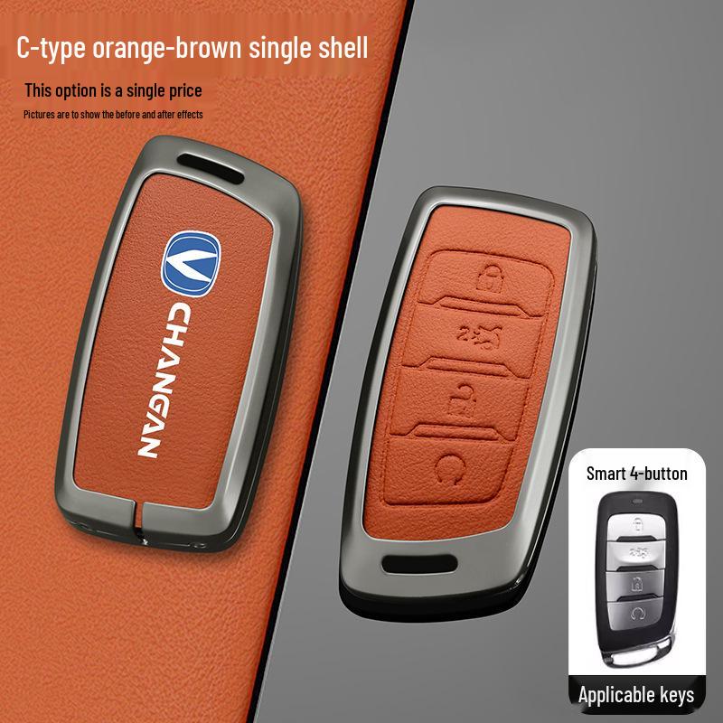 Changan 2020 Cosai COS1 Key Cover: Durable Metal Shell with Leather Buckle for Oushang Pro Remote
Changan 2020 Cosai COS1 Key Cover: Durable Metal Shell with Leather Buckle for Oushang Pro Remote