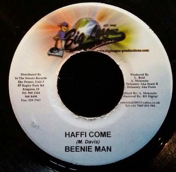 7inch Record BEENIE MAN / GREG HINDS - Haffi Come / Dem Haffi Hide NONE Big League Prod Jamaica Reggae, Ska & Dub Used
7inch Record BEENIE MAN / GREG HINDS - Haffi Come / Dem Haffi Hide NONE Big League Prod Jamaica Reggae, Ska & Dub Used