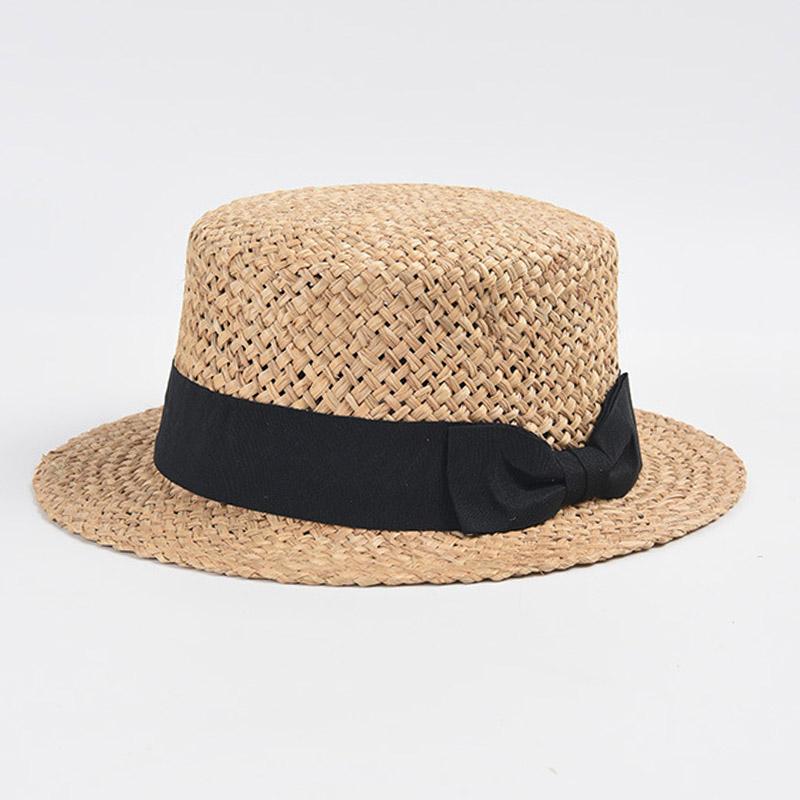 Sea Grass Flat Top Sun Hats for Women Short Brim Fedoras Straw Hat Summer Beach Hat Bowknot Boater Hat Gatsby Costume Accessory чорний
Sea Grass Flat Top Sun Hats for Women Short Brim Fedoras Straw Hat Summer Beach Hat Bowknot Boater Hat Gatsby Costume Accessory чорний