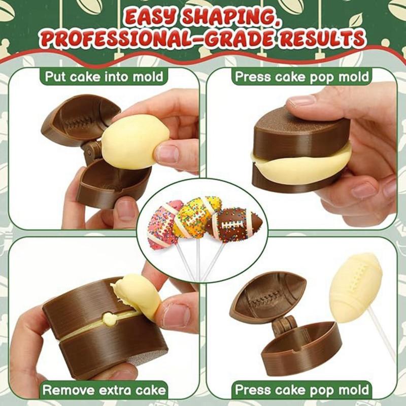 ABS Material Baking Tool- Baseball Cake Mold Single Piece, Non-Stick Design For Parties
ABS Material Baking Tool- Baseball Cake Mold Single Piece, Non-Stick Design For Parties