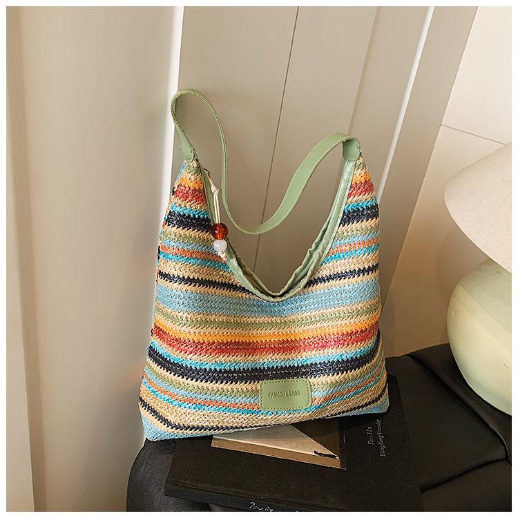 Богемная плетеная соломенная сумка женская большая вместимость 2025 новая летняя на плечо для отпуска на море пляжная сумка зелёный
Богемная плетеная соломенная сумка женская большая вместимость 2025 новая летняя на плечо для отпуска на море пляжная сумка зелёный