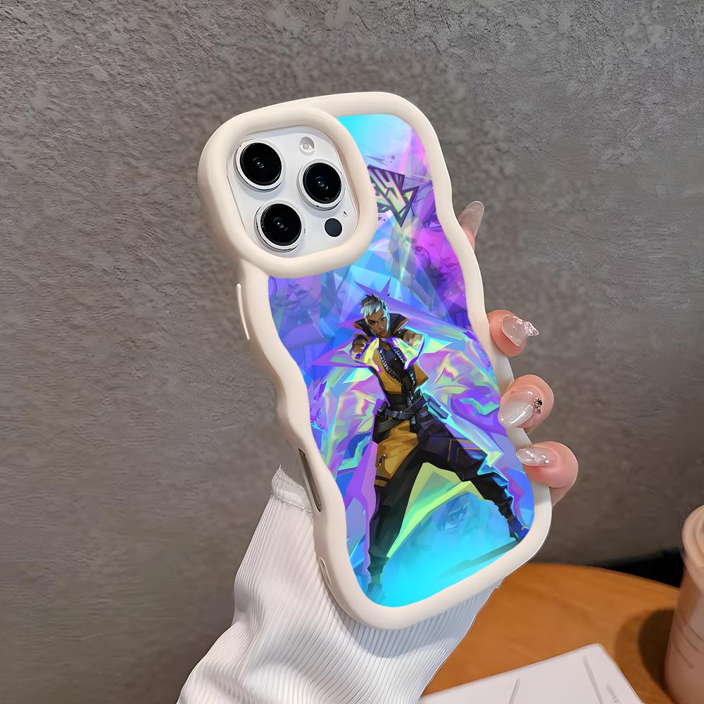 Valo Waylay Phone Case for iPhone 17 16 15 14 13 12 11 Air Pro Max Plus White Soft TPU Wavy Edge Cover iPhone 14 Pro
Valo Waylay Phone Case for iPhone 17 16 15 14 13 12 11 Air Pro Max Plus White Soft TPU Wavy Edge Cover iPhone 14 Pro
