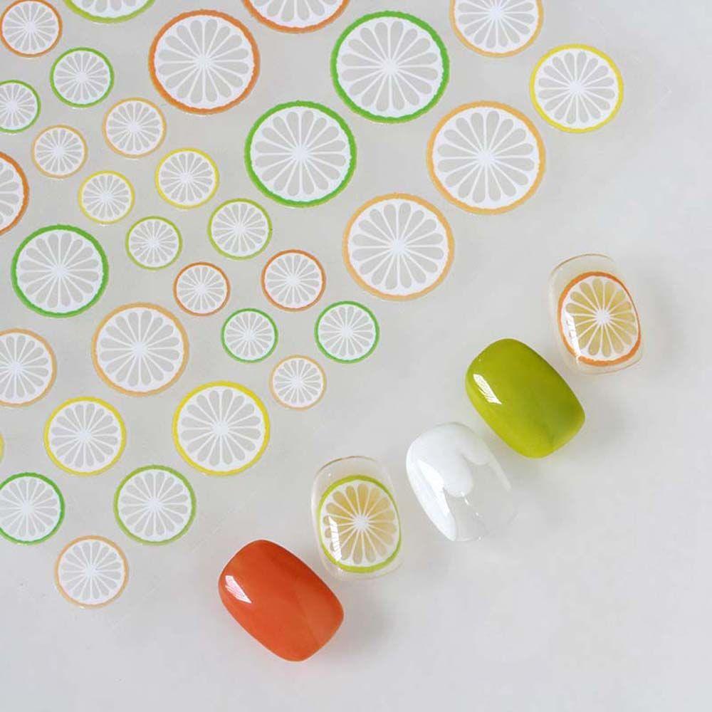 Self-adhesive Lemon Nail Decals Manicure Accessories Nail Art Decorations Fruits Nail Sticker
Self-adhesive Lemon Nail Decals Manicure Accessories Nail Art Decorations Fruits Nail Sticker