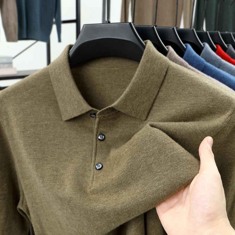 Men s 100% Wool Polo Sweater - Autumn 2025 Long Sleeve Base Layer Top 170 for 115-130 lbs
Men s 100% Wool Polo Sweater - Autumn 2025 Long Sleeve Base Layer Top 170 for 115-130 lbs