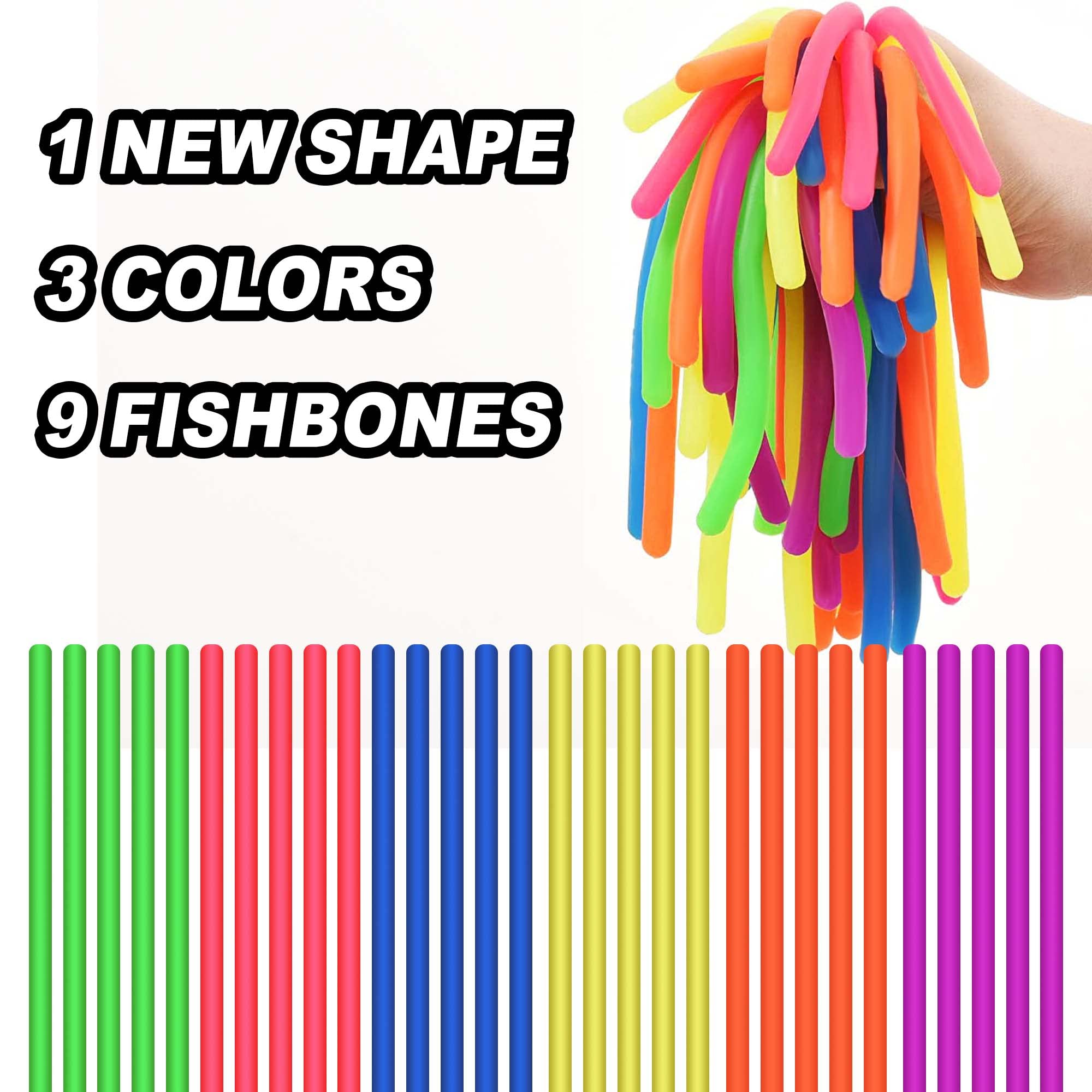 5-50pcs Small Stretchy String Noodles Children Sensory Stretch Strings Fidget Toys for School Classroom Rewards Back to School
5-50pcs Small Stretchy String Noodles Children Sensory Stretch Strings Fidget Toys for School Classroom Rewards Back to School