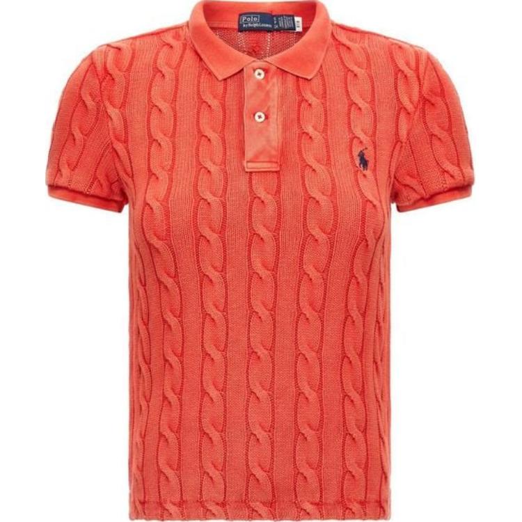 Polo Ralph Lauren Однотонная рубашка-поло с вышивкой логотипа, с коротким рукавом, женский топ 211943010-005 XS
Polo Ralph Lauren Однотонная рубашка-поло с вышивкой логотипа, с коротким рукавом, женский топ 211943010-005 XS