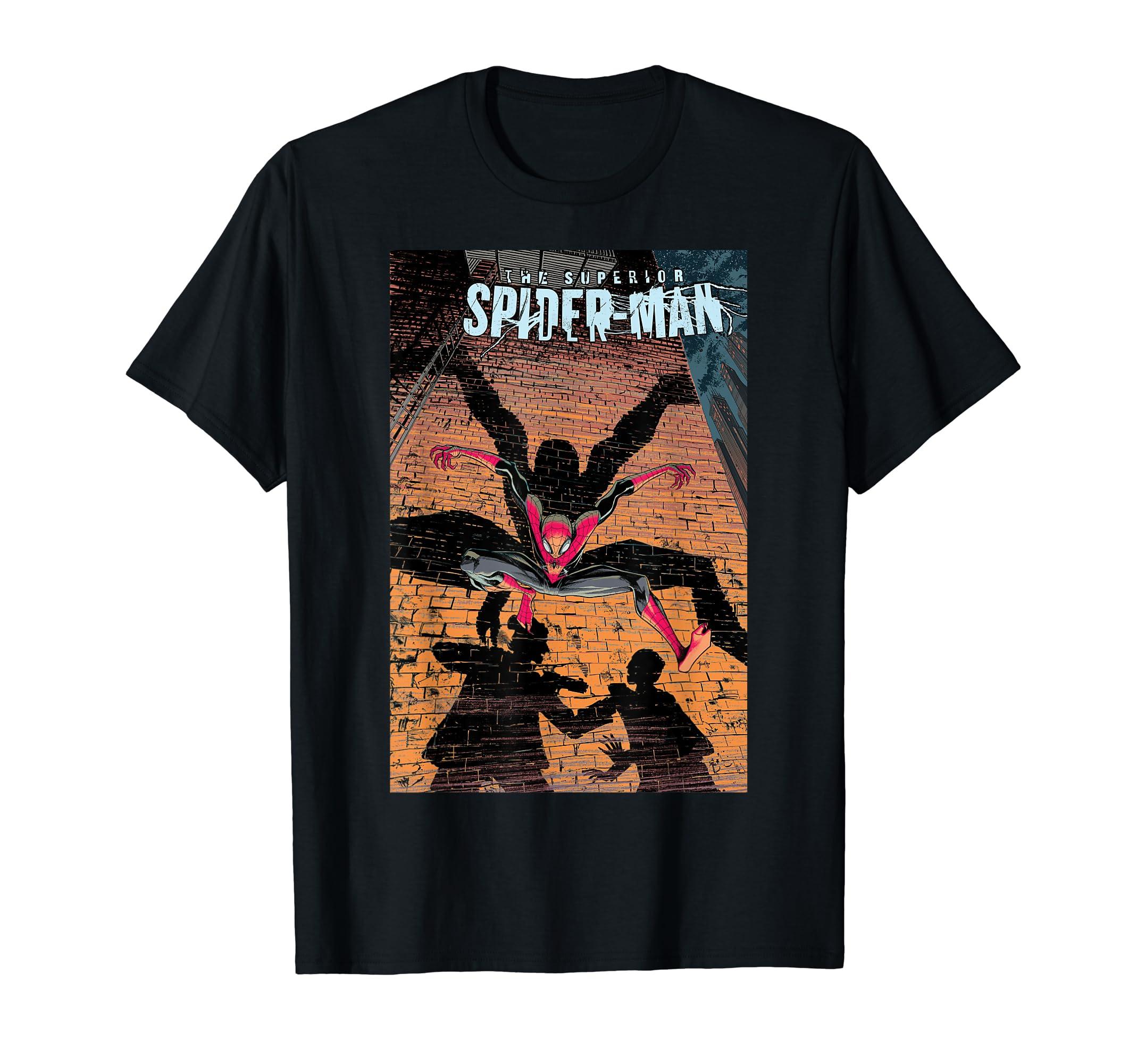 Marvel Superior Spider-Man Feat. Doctor Strange Comic Cover T-Shirt
Marvel Superior Spider-Man Feat. Doctor Strange Comic Cover T-Shirt