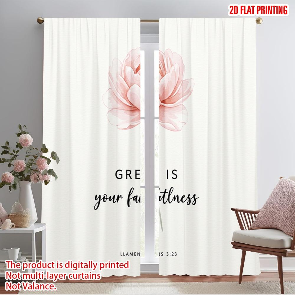 2pcs 2D flat printing Drapes Floral Faithfulness Flower Polyester Without Electricity Birthday Party Use for Room bedroom wall 52.50×116.00 CM 2pcs
2pcs 2D flat printing Drapes Floral Faithfulness Flower Polyester Without Electricity Birthday Party Use for Room bedroom wall 52.50×116.00 CM 2pcs