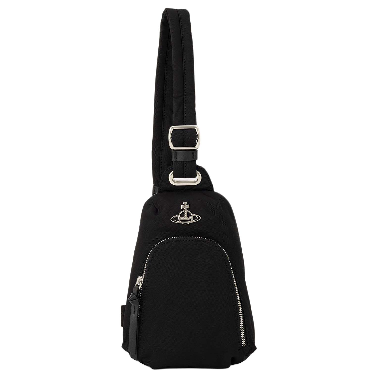 VIVIENNE WESTWOOD Metal Logo Adjustable Strap Fabric Chest Bag Unisex Bags Black 2220951043-013 Basic Set (Bag+Dust Bag)
VIVIENNE WESTWOOD Metal Logo Adjustable Strap Fabric Chest Bag Unisex Bags Black 2220951043-013 Basic Set (Bag+Dust Bag)