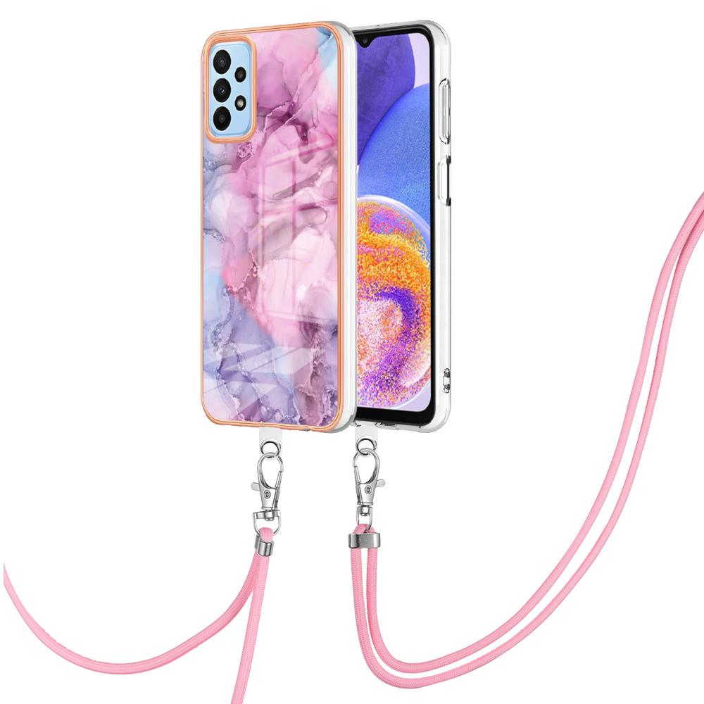 YB IMD Series-18 Style E IMD Phone Case for Samsung Galaxy A53 5G 2.0mm TPU Electroplating Marble Pattern Cover with Lanyard Rose
YB IMD Series-18 Style E IMD Phone Case for Samsung Galaxy A53 5G 2.0mm TPU Electroplating Marble Pattern Cover with Lanyard Rose