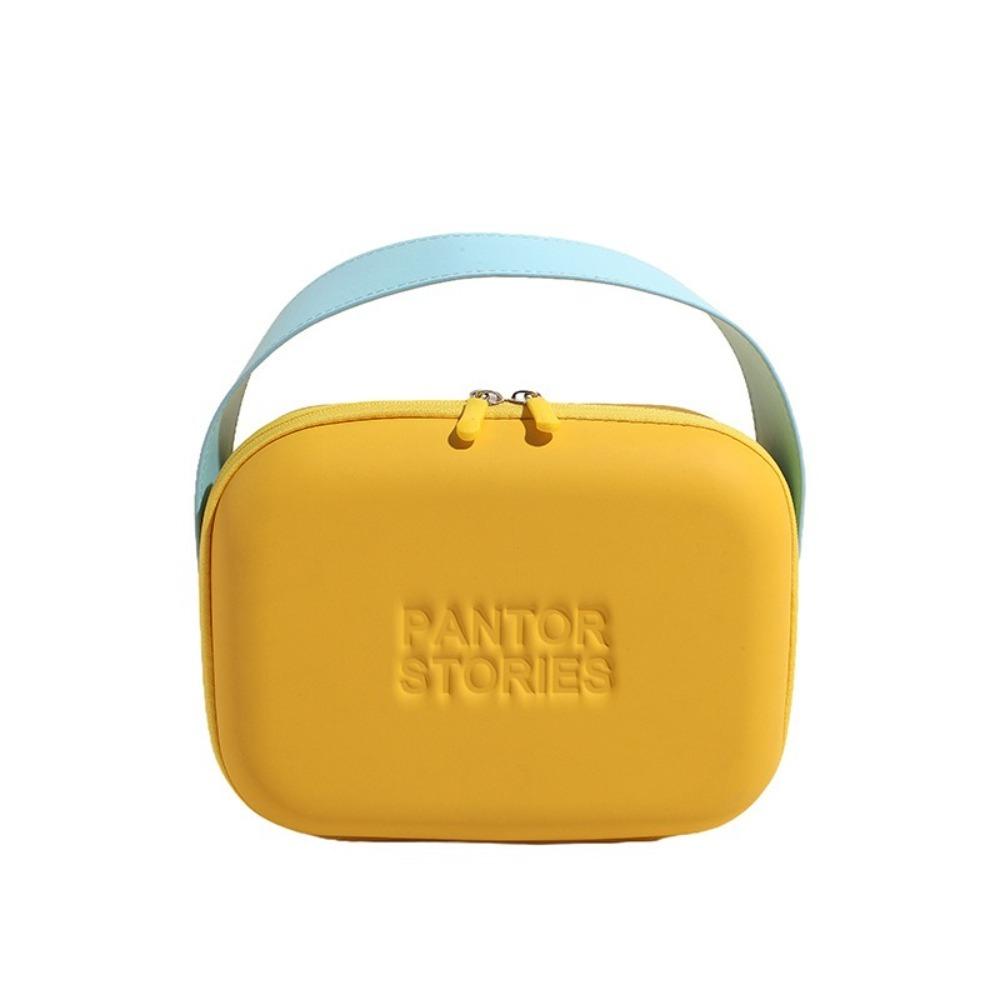 Dopamine Color Macaron Cosmetic Bag Silicone Small Fresh Travel Storage Handbag Girl Series Large Capacity жёлтый
Dopamine Color Macaron Cosmetic Bag Silicone Small Fresh Travel Storage Handbag Girl Series Large Capacity жёлтый