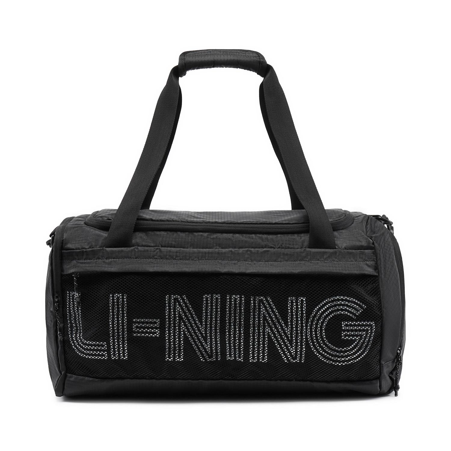 Li-Ning 29L Letter Splicing Design Polyester Travel Bag Unisex Bags Black ABLV097-1 Black
Li-Ning 29L Letter Splicing Design Polyester Travel Bag Unisex Bags Black ABLV097-1 Black