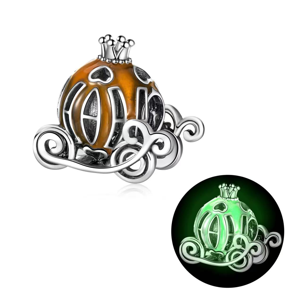 Amazing Night light Pumpkin Skeleton Halloween Series Copper Metal Dangle Charm Bead Component Compatible With Authentic Original Bracelet High
Amazing Night light Pumpkin Skeleton Halloween Series Copper Metal Dangle Charm Bead Component Compatible With Authentic Original Bracelet High
