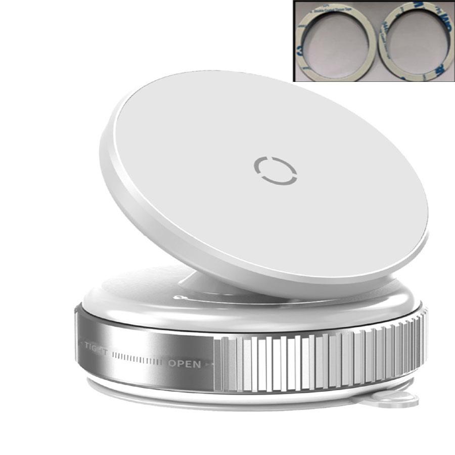 The New Upgraded 360° Rotating Magnetic Universal Phone Holder Features Vacuum And Magnetic Suction for a Stable Car Mount. білий
The New Upgraded 360° Rotating Magnetic Universal Phone Holder Features Vacuum And Magnetic Suction for a Stable Car Mount. білий