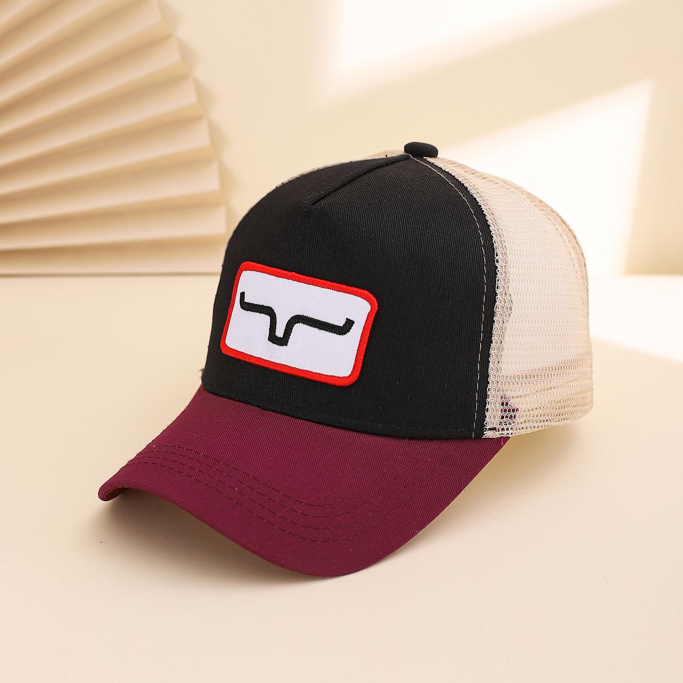 The color-blocked embroidered horn-shaped mesh cap is a fashionable and trendy baseball cap for daily leisure and outdoor sports One Size червоний колір чорний
The color-blocked embroidered horn-shaped mesh cap is a fashionable and trendy baseball cap for daily leisure and outdoor sports One Size червоний колір чорний
