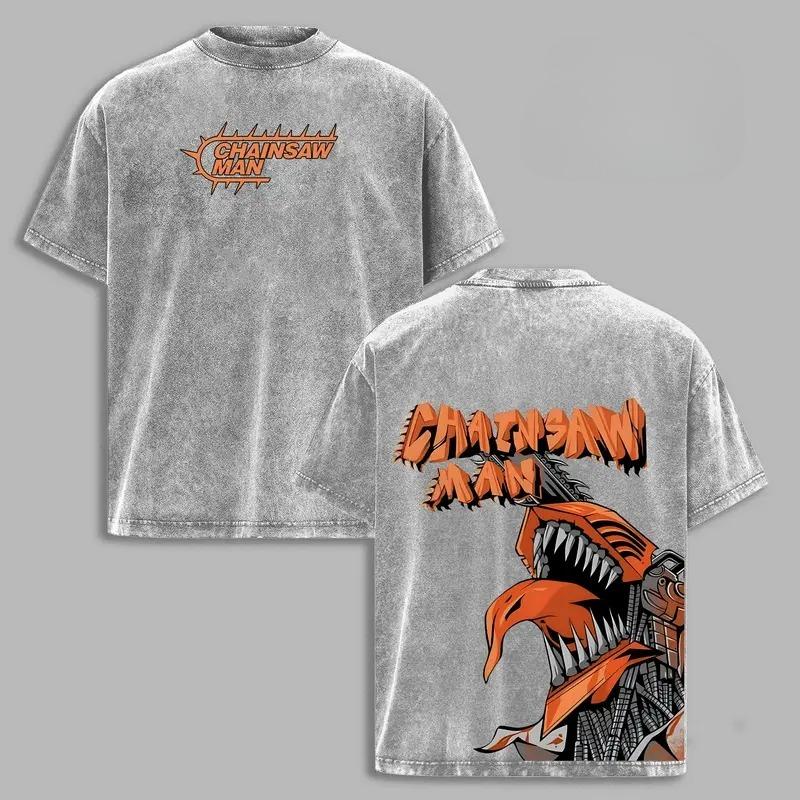 Hot Anime Chainsaw Man Denji Pochita Graphic Tee Men Vintage Clothing Washed Cotton Tshirt Casual T-shirt Harajuku Male T Shirt S серый
Hot Anime Chainsaw Man Denji Pochita Graphic Tee Men Vintage Clothing Washed Cotton Tshirt Casual T-shirt Harajuku Male T Shirt S серый