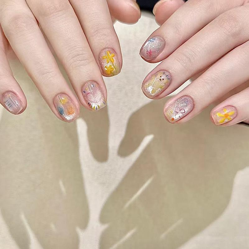Adorable Candy Color Bear & Star Cartoon Nails - Cute, Cool, Crystal Flash, Wearable False Nails
Adorable Candy Color Bear & Star Cartoon Nails - Cute, Cool, Crystal Flash, Wearable False Nails