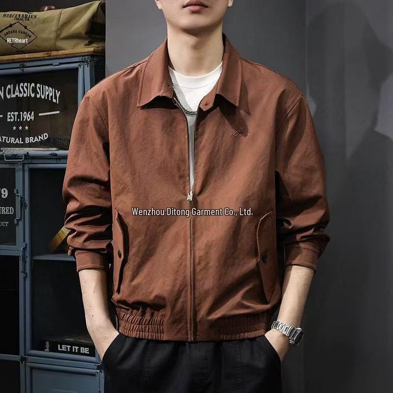 Retro Trendy Casual Workwear Rascally Cool Spring Lapel Jacket 3XL (145-160 jin)
Retro Trendy Casual Workwear Rascally Cool Spring Lapel Jacket 3XL (145-160 jin)