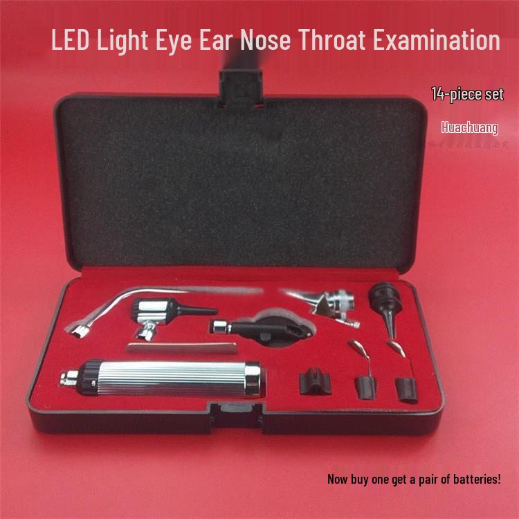 Набір для ЛОР-обстеження з білим світлом: Отоскоп, Офтальмоскоп, Ларингоскоп, Офтальмоскоп для вуха, носа, рота, глотки та стоматологічного використання Dedicated Battery Pair
Набір для ЛОР-обстеження з білим світлом: Отоскоп, Офтальмоскоп, Ларингоскоп, Офтальмоскоп для вуха, носа, рота, глотки та стоматологічного використання Dedicated Battery Pair