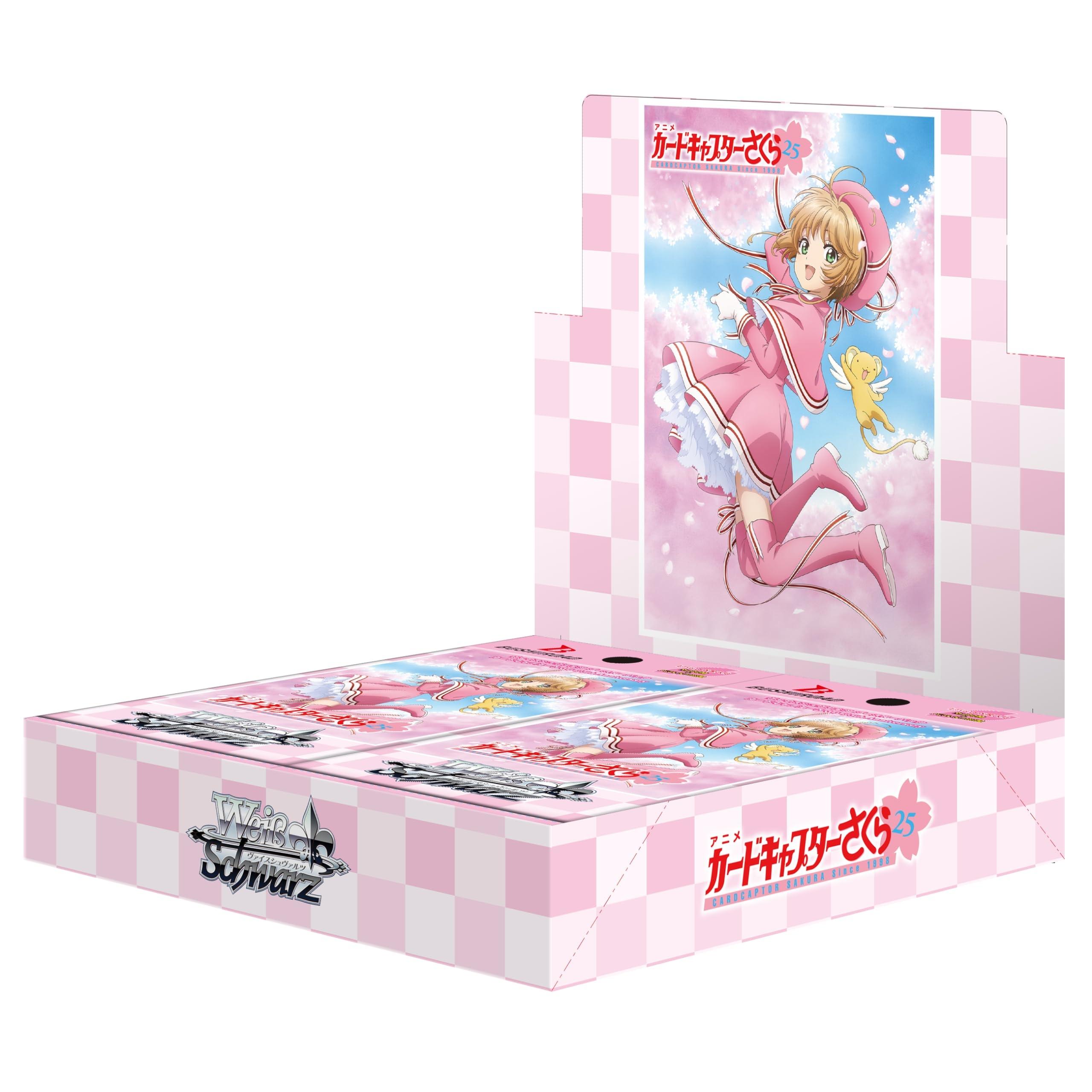 Weiss Schwarz Booster Pack Cardcaptor Sakura 25th Anniversary Box - Ограниченный выпуск коллекционных карточек
Weiss Schwarz Booster Pack Cardcaptor Sakura 25th Anniversary Box - Ограниченный выпуск коллекционных карточек