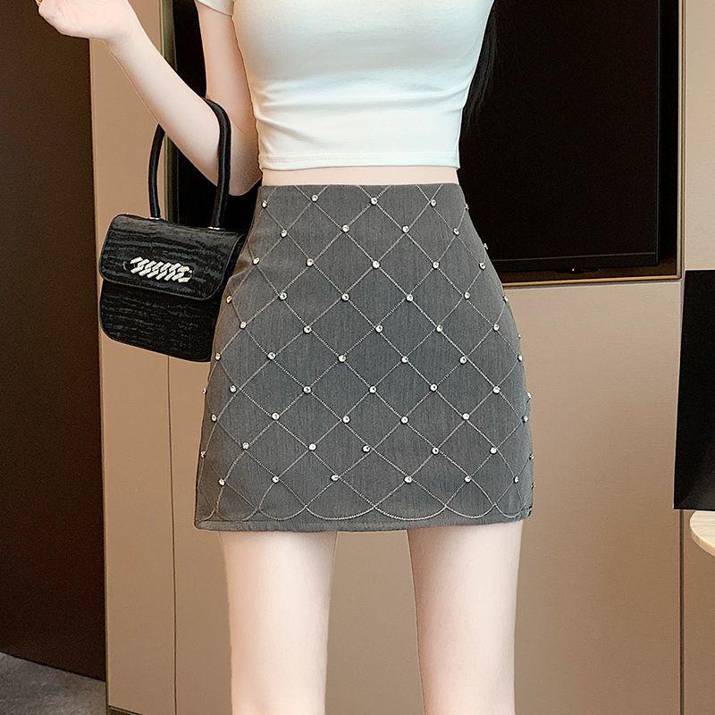 2025 Spring/Summer Women s Elegant Beaded A-Line High-Waisted Skirt Extra Large сірий колір
2025 Spring/Summer Women s Elegant Beaded A-Line High-Waisted Skirt Extra Large сірий колір
