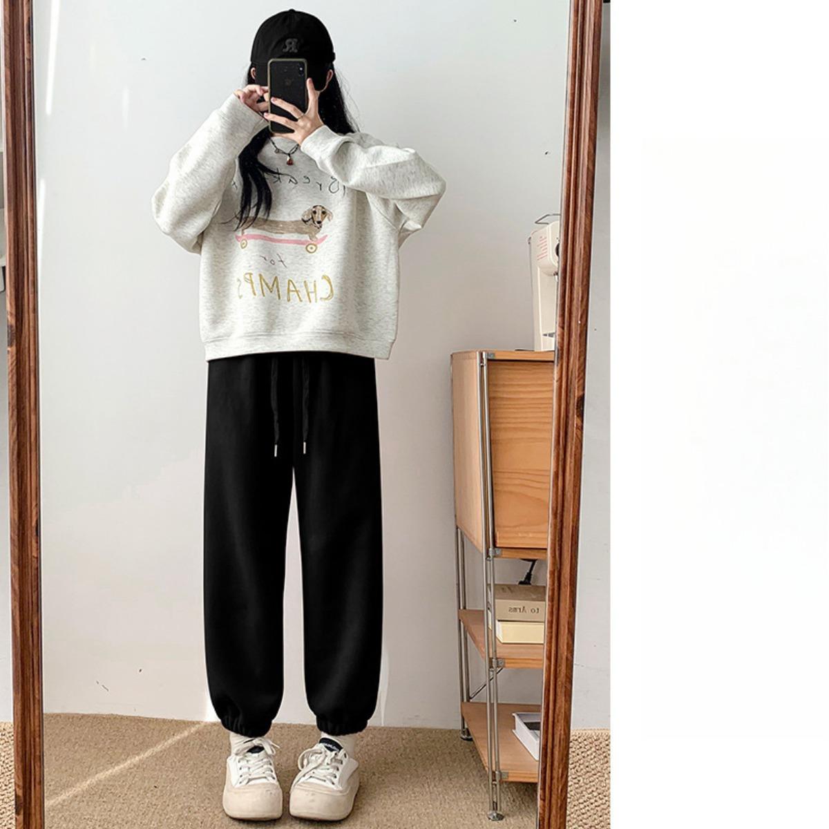 Розовый, Флис, Спортивные штаны, Женские брюки, Толстые, Верхняя одежда, Теплые хлопковые брюки, Манжеты на щиколотках, Плюшевые спортивные штаны чёрный
Розовый, Флис, Спортивные штаны, Женские брюки, Толстые, Верхняя одежда, Теплые хлопковые брюки, Манжеты на щиколотках, Плюшевые спортивные штаны чёрный