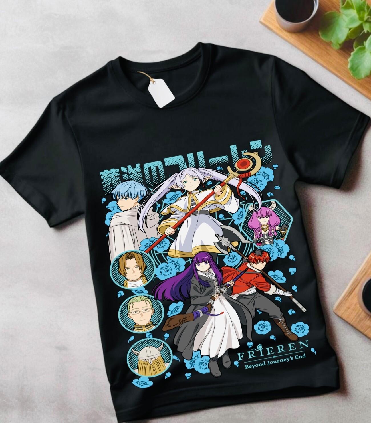 Frieren T-Shirt Mens Womens Tees Top Beyond Journey s End Fern Stark Girl Anime Gifts Shirt kids 4XL
Frieren T-Shirt Mens Womens Tees Top Beyond Journey s End Fern Stark Girl Anime Gifts Shirt kids 4XL