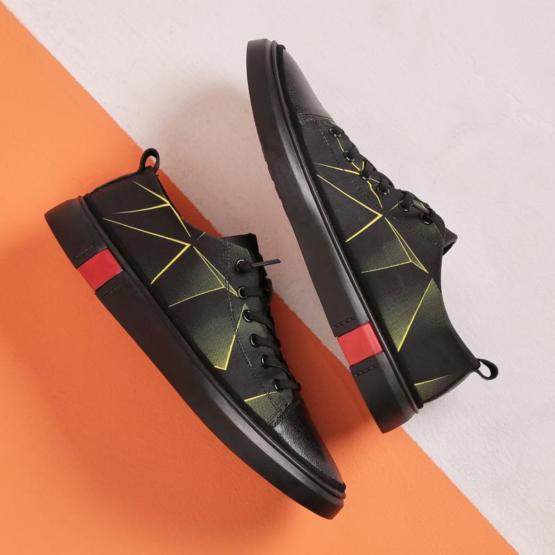 Fluorescent line board shoes are fashionable, lightweight and breathable canvas board shoes, elastic bands, flat-bottomed sports walking casual 45 чорний
Fluorescent line board shoes are fashionable, lightweight and breathable canvas board shoes, elastic bands, flat-bottomed sports walking casual 45 чорний