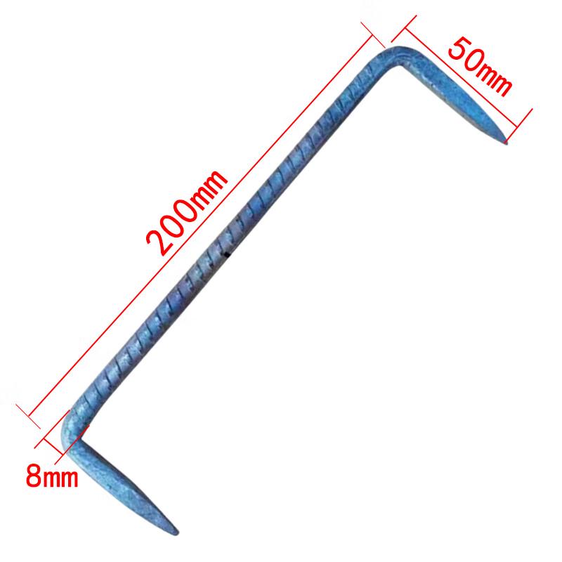 Heavy-Duty Double-Pointed Round Steel Nail
Heavy-Duty Double-Pointed Round Steel Nail