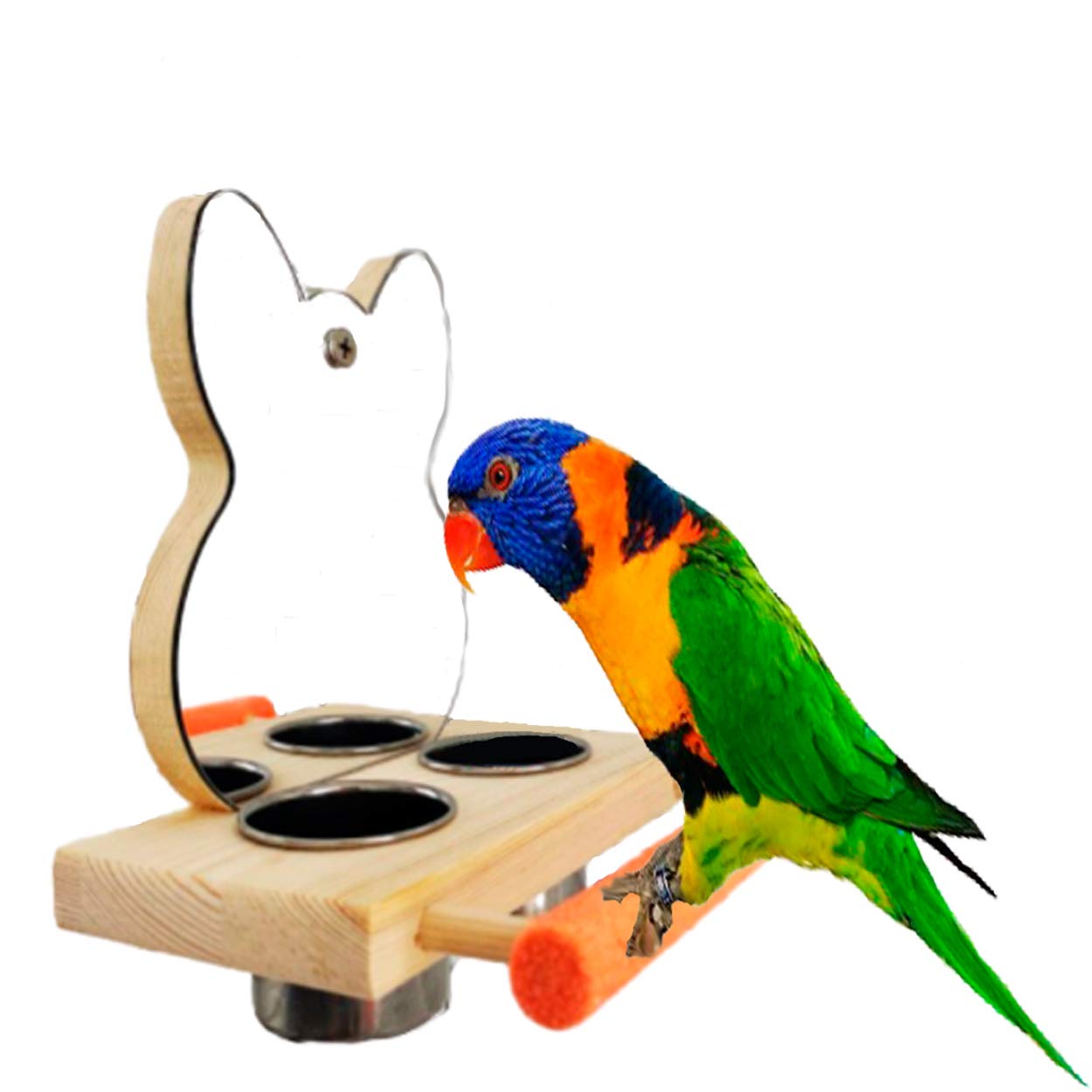 Perch Mirror Bird Athletic Bird Stand Feeder Bird Cage Parakeet Parrot Swing S.fields.inc
Perch Mirror Bird Athletic Bird Stand Feeder Bird Cage Parakeet Parrot Swing S.fields.inc