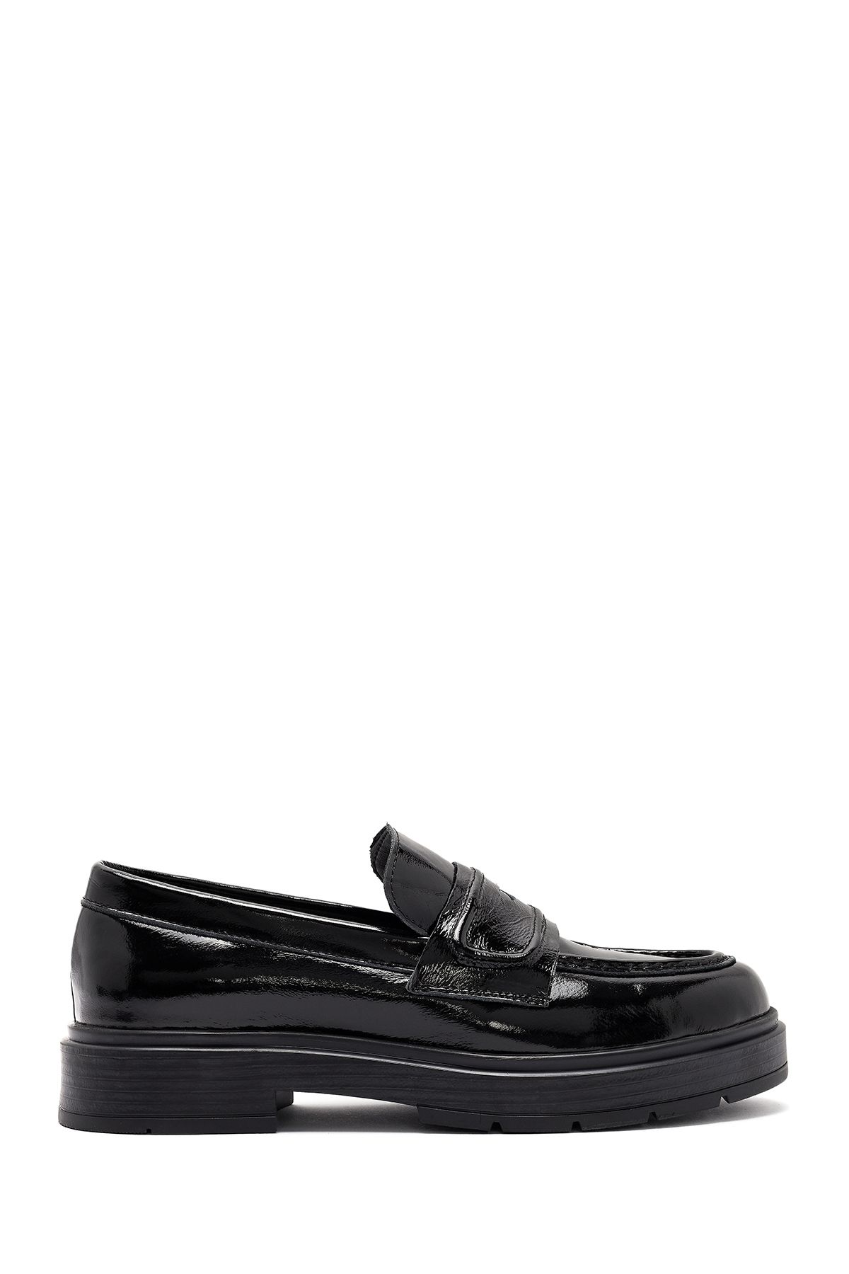 Women s Fashion Genuine Leather Flat Heeled Loafer Black Patent Leather Moccasin Loafer Shoes 38
Women s Fashion Genuine Leather Flat Heeled Loafer Black Patent Leather Moccasin Loafer Shoes 38
