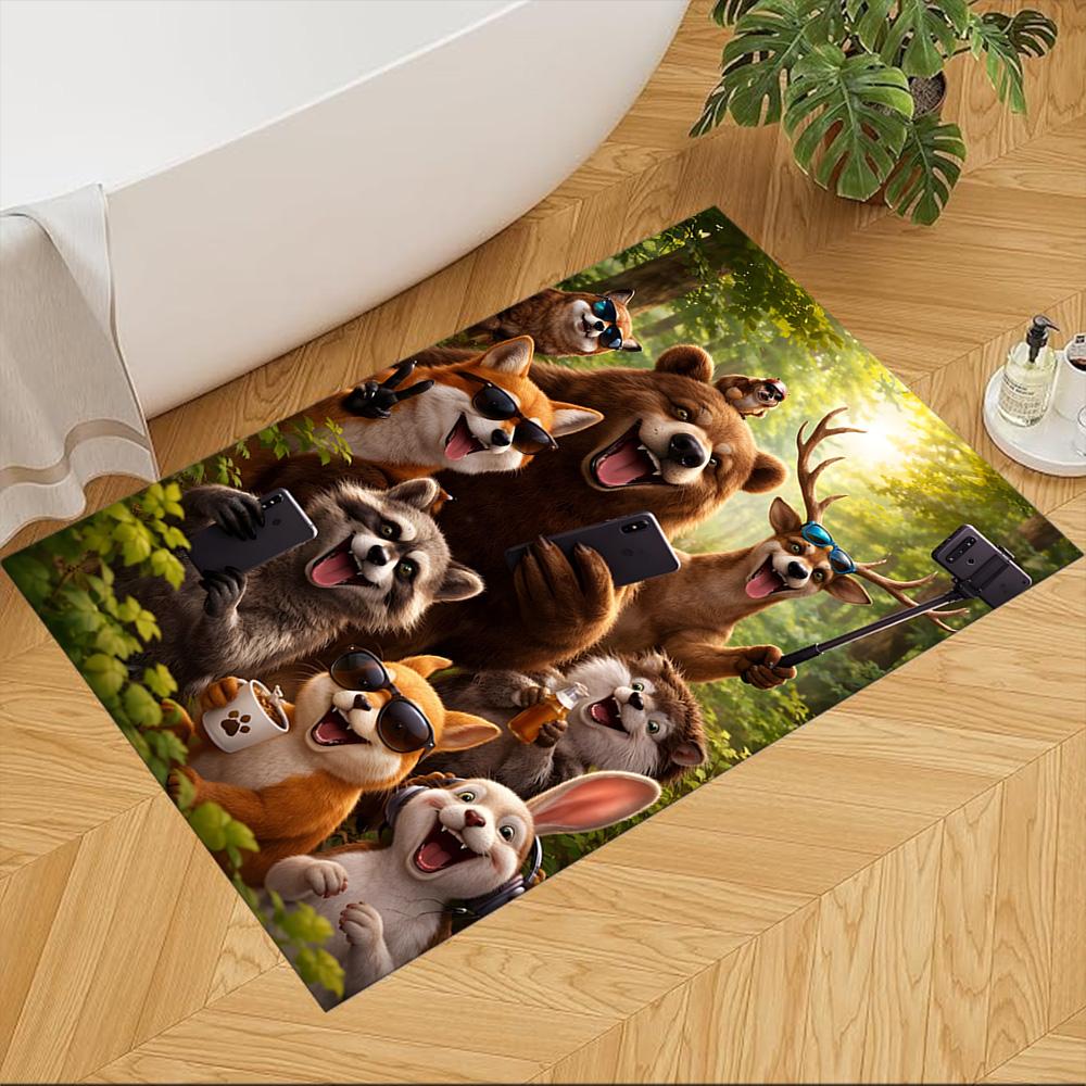 Wildlife Kingdom Harmony Non-Slip Home Carpet Design Great for Home & Apartment 40cmx60cm
Wildlife Kingdom Harmony Non-Slip Home Carpet Design Great for Home & Apartment 40cmx60cm