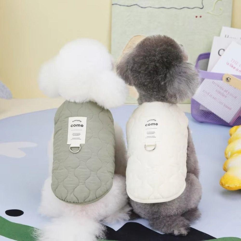 Cotton Pet Jacket with D-ring Puppy Coat New Winter Pet Dog Vest for Small Medium Pet L білий
Cotton Pet Jacket with D-ring Puppy Coat New Winter Pet Dog Vest for Small Medium Pet L білий