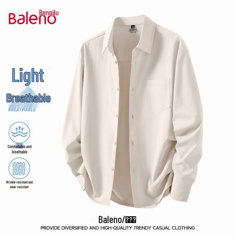 Baleno Men s Casual Solid Long Sleeve Faux Cotton Shirt 3XL
Baleno Men s Casual Solid Long Sleeve Faux Cotton Shirt 3XL