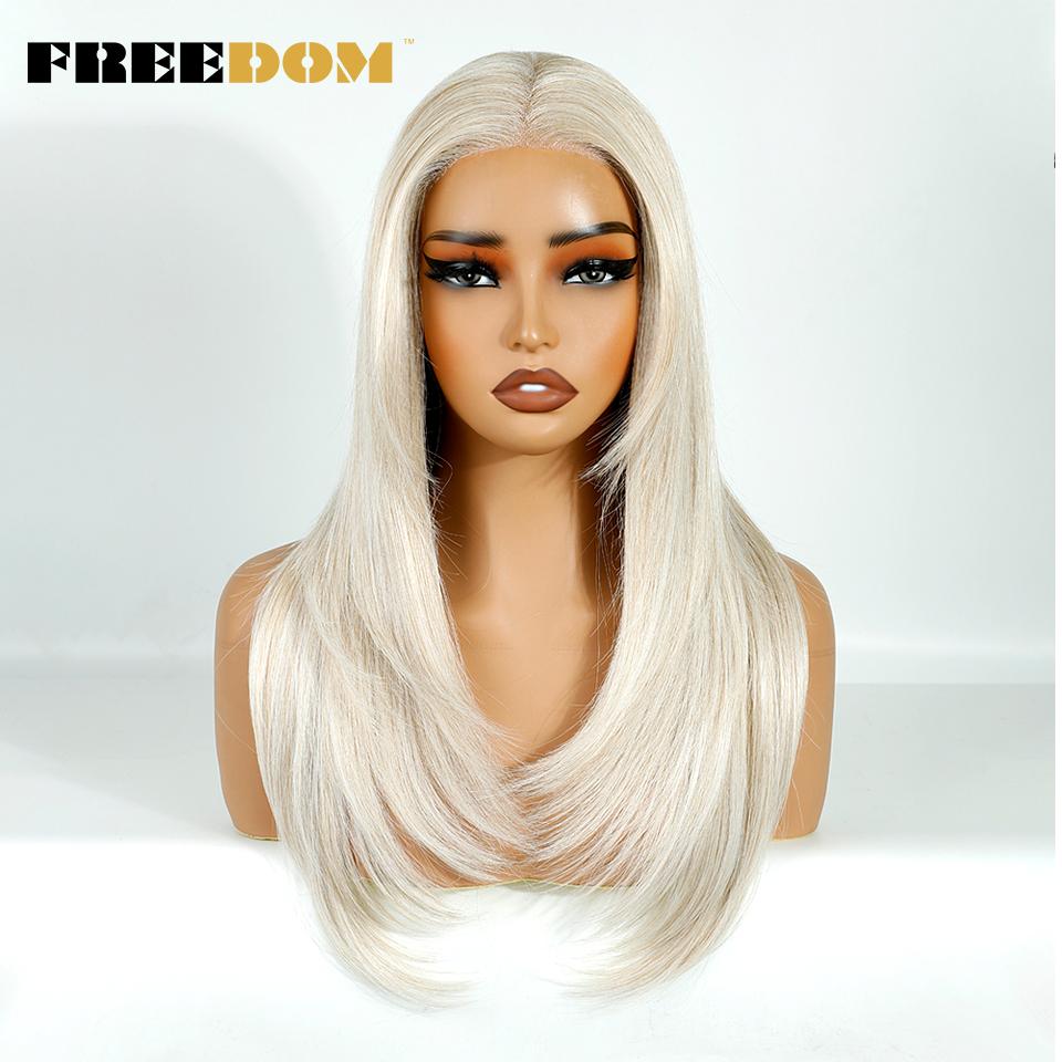 FREEDOM Straight Synthetic Lace Front Wigs For Women 13x3 Lace Wig Pre Plucked Layered Wig Ombre Blonde Brown White Cosplay Wig (as the picture,20inches)
FREEDOM Straight Synthetic Lace Front Wigs For Women 13x3 Lace Wig Pre Plucked Layered Wig Ombre Blonde Brown White Cosplay Wig (as the picture,20inches)