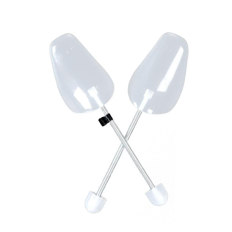 Unisex Plastic Spring Shoe Trees - Anti-Wrinkle Shoe Shaper and Tip Protector
Unisex Plastic Spring Shoe Trees - Anti-Wrinkle Shoe Shaper and Tip Protector