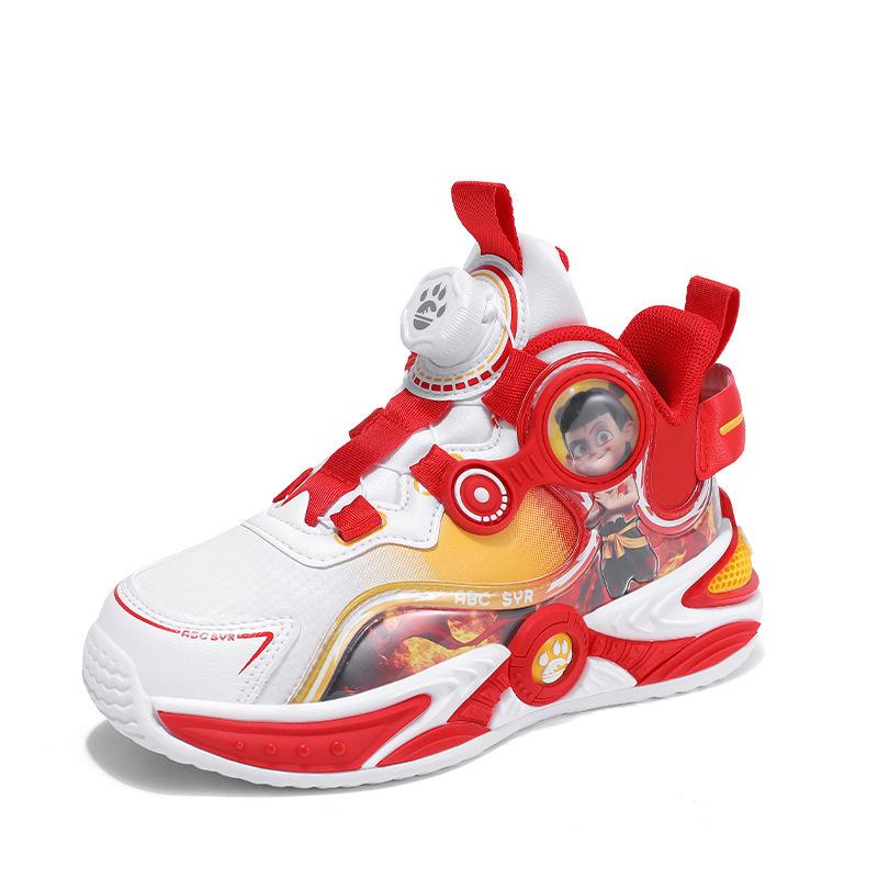 Nezha 2025 Boys Waterproof Lightweight Leather Basketball Shoes Size 31, 19.3cm
Nezha 2025 Boys Waterproof Lightweight Leather Basketball Shoes Size 31, 19.3cm