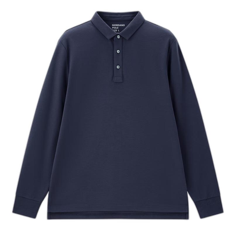 Giordano Men s Retro Double-Faced Cotton Long-Sleeve Polo Shirt L
Giordano Men s Retro Double-Faced Cotton Long-Sleeve Polo Shirt L