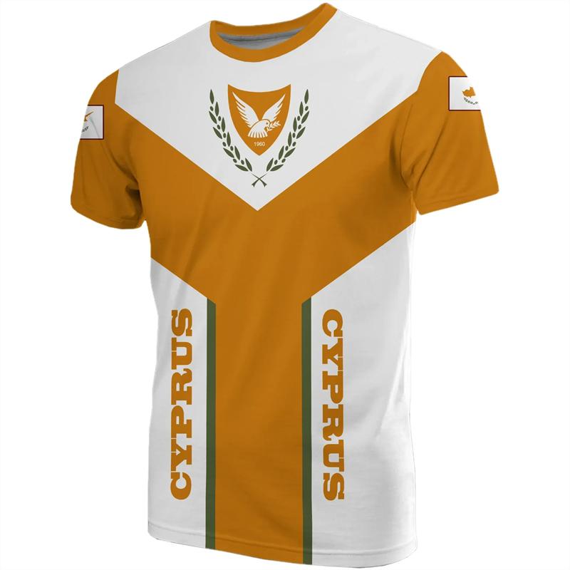 Fashion Cyprus Flag Graphic Football T Shirts Summer Casual Crew Neck 3D National Emblem Printed T-shirts Loose Breathable Tees S
Fashion Cyprus Flag Graphic Football T Shirts Summer Casual Crew Neck 3D National Emblem Printed T-shirts Loose Breathable Tees S