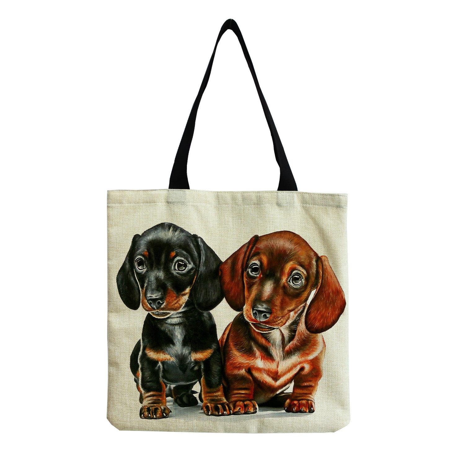 Women Vintage Linen Tote Bag - Large Capacity Dog Print Shoulder Handbag for Casual & Grocery Shopping KTB hm7492
Women Vintage Linen Tote Bag - Large Capacity Dog Print Shoulder Handbag for Casual & Grocery Shopping KTB hm7492